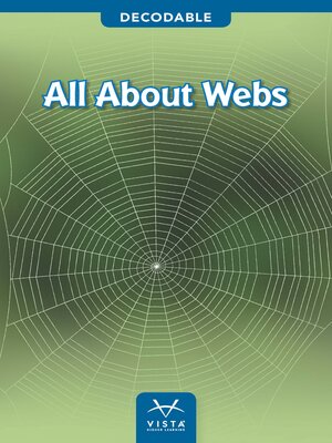 cover image of All About Webs